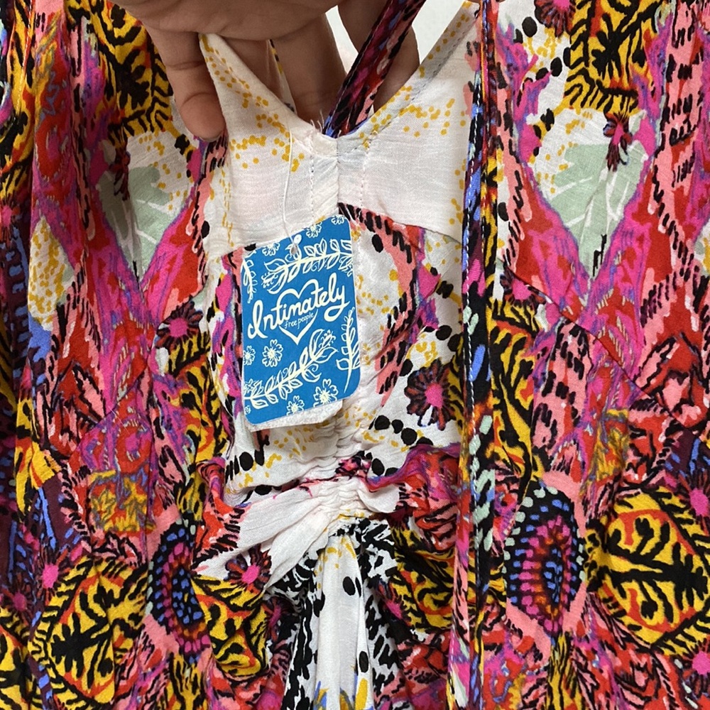 NWT Free People Wildflower Maxi Slip Dress - Picture 8 of 16